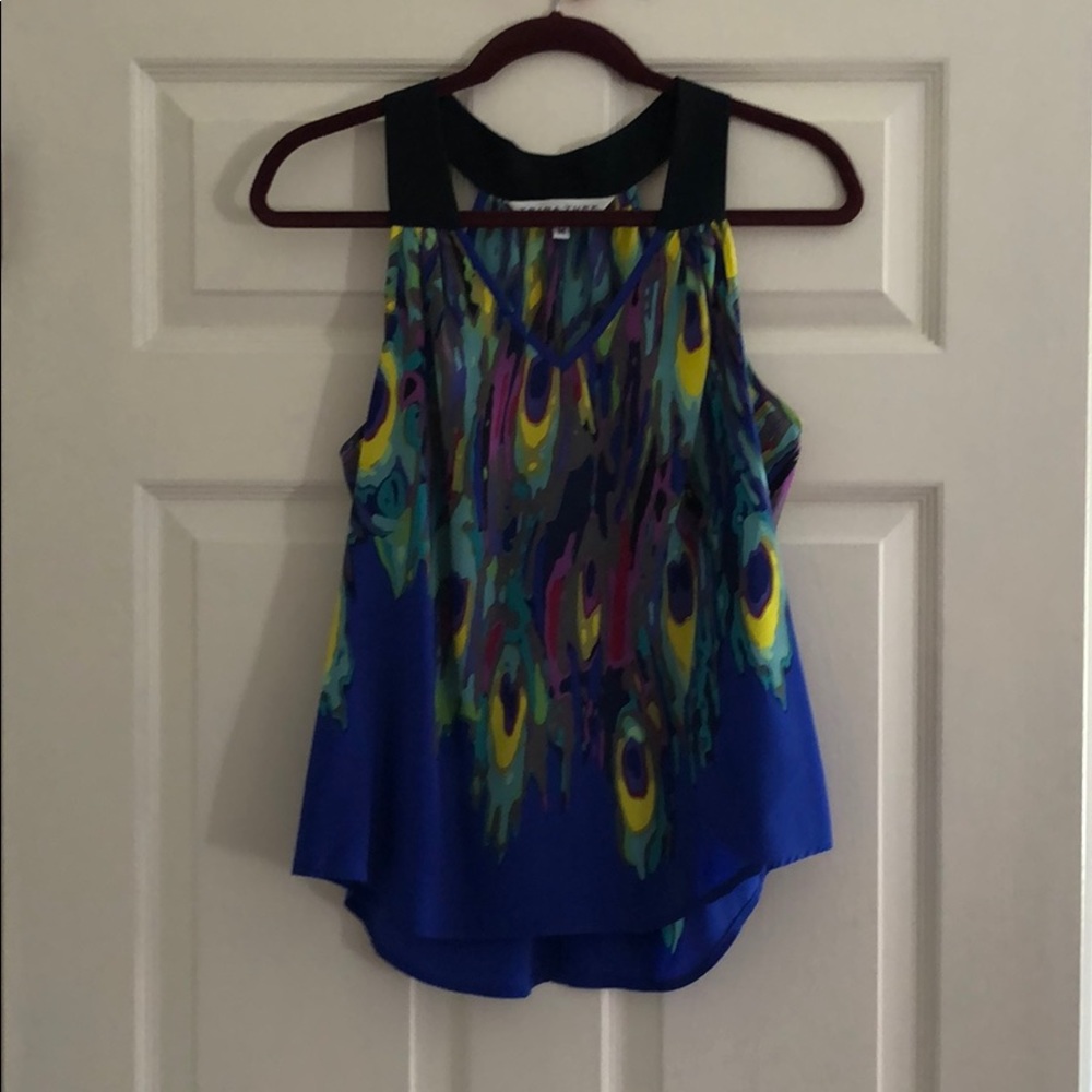 Trina Turk silk halter top